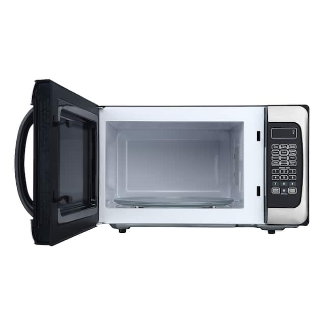 Black+Decker EM031MGGX1 1.1Cubic Foot Microwave, Stainless Steel