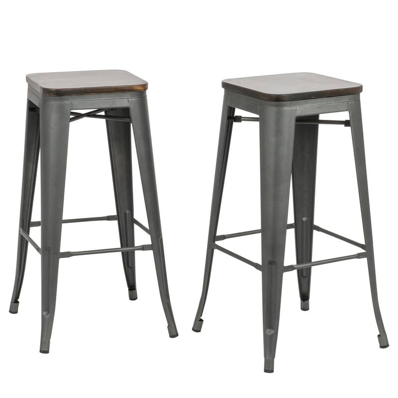 Truett Square Stool Set of 2