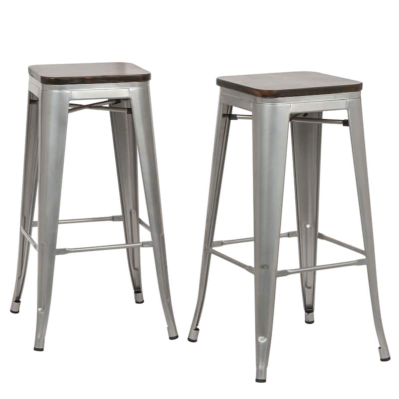 Truett Square Stool Set of 2