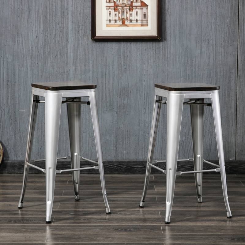 Truett Square Stool Set of 2