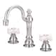 Option labeled porcelain cross handles