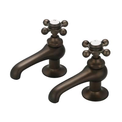 Vintage Classic Basin Beaks Lavatory Faucets in Oil-rubbed Bronze Finish