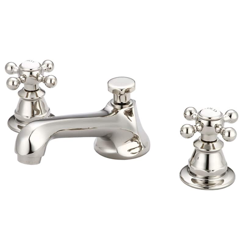 American 20th Century Classic Widespread Polished Nickel Faucet