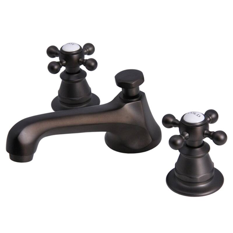 American 20th Century Classic Widespread Lavatory F2-0009 Faucets With Pop-Up Drain in Oil-rubbed Bronze Finish