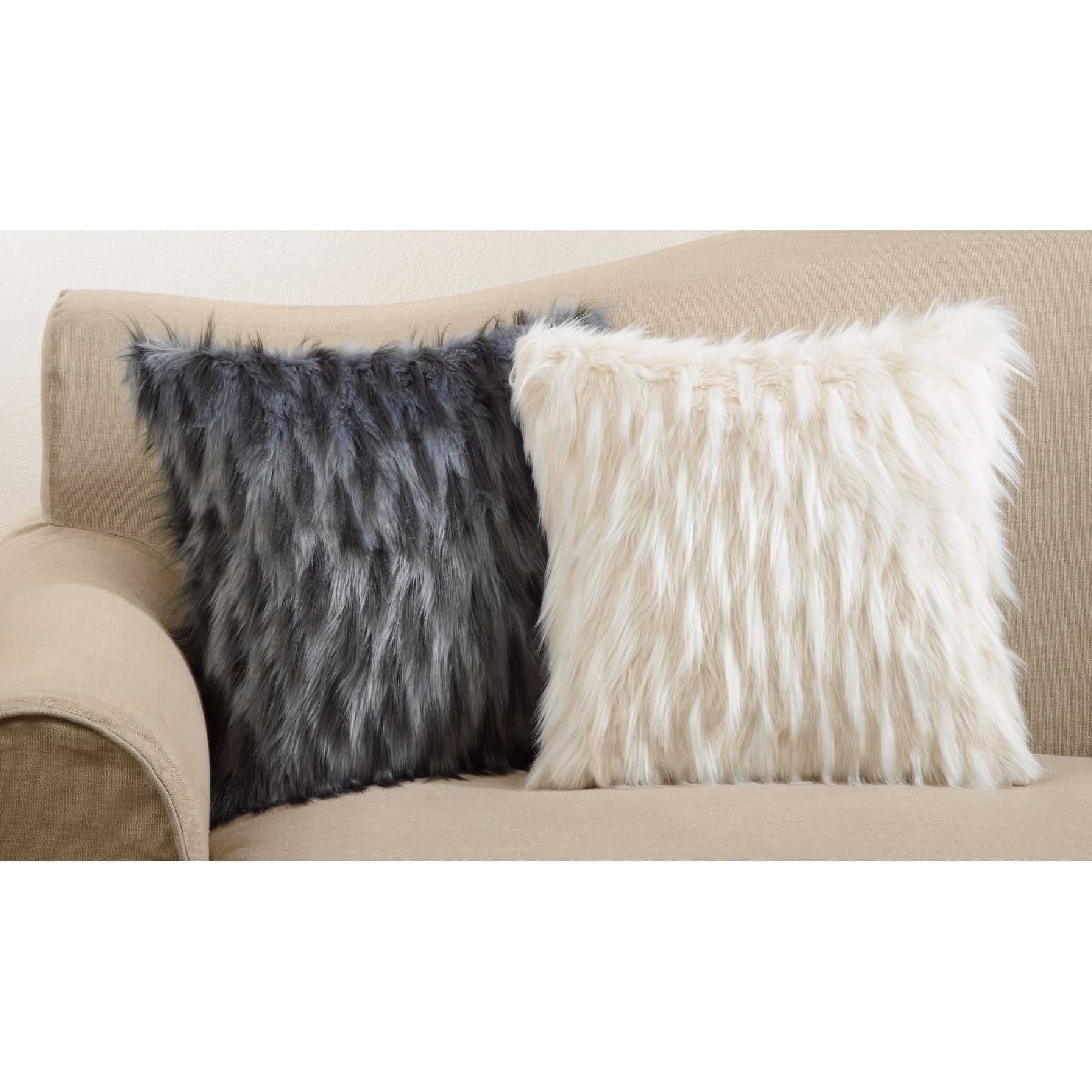 Talco Shaggy Boho Stripe 18-inch Throw Pillow - Bed Bath & Beyond