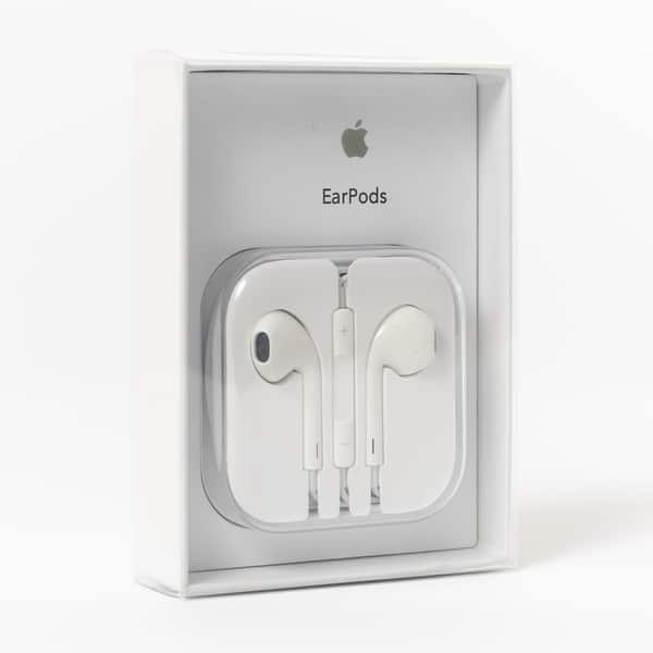 Apple Earpods To 3 5mm Wired In Ear Headphone White Overstock Apple Earpods To 3 5mm Wired In Ear Headphone White Overstock