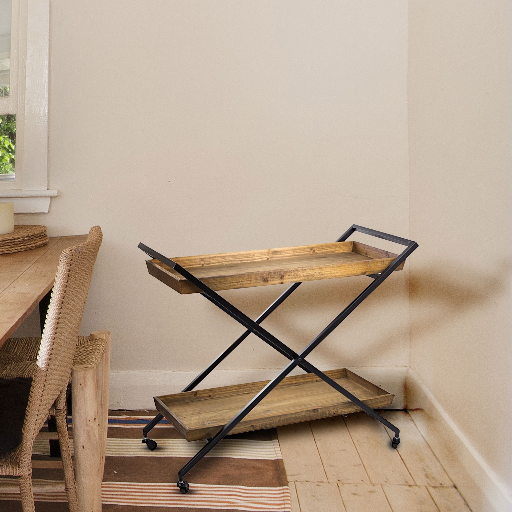 rustic bar tray