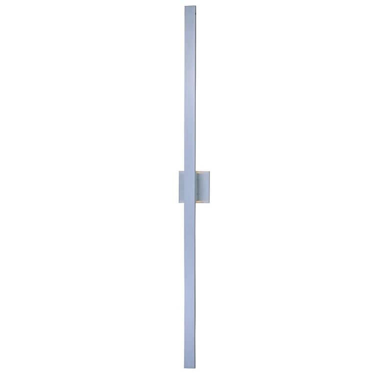 Alumilux 4.5" Wide Aluminum Outdoor Wall Light - satin aluminum