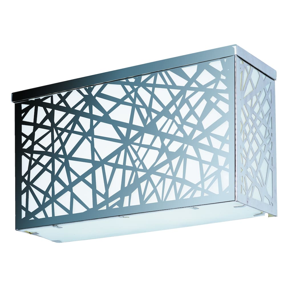 Inca 12" Wide Stainless Steel Outdoor Wall Light