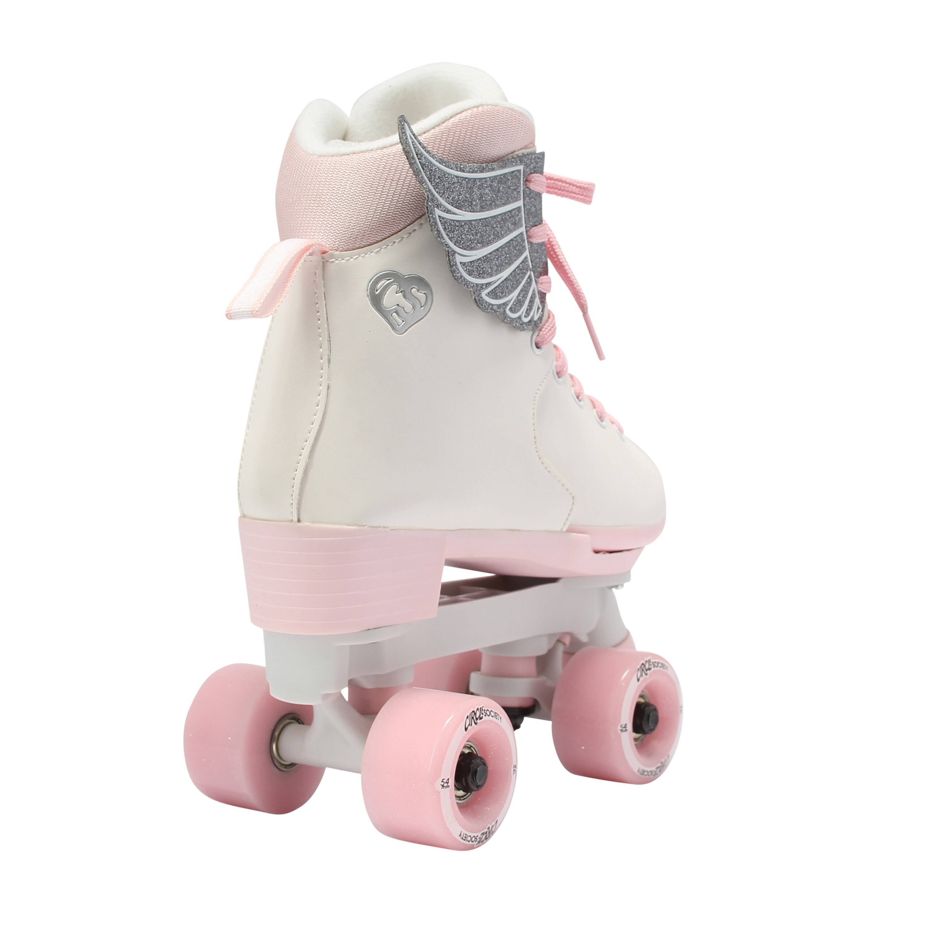 Circle Society Classic Adjustable Indoor and Outdoor Childrens Roller Skates Classic Cotton Candy Circle Society Classic Adjustable Indoor and Outdoor Childrens Roller Skates Classic Cotton Candy