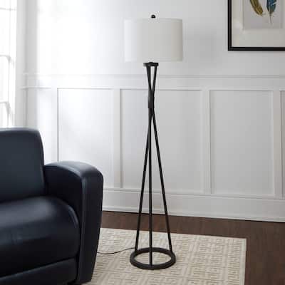 Avri Twisted Metal Floor Lamp