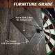 Barrington Bellevue Collection Premium Bristle Dartboard Cabinet Set - Thumbnail 3