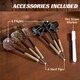 Barrington Woodhaven Premium Bristle Dartboard Cabinet Set - Thumbnail 5