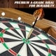 Barrington Woodhaven Premium Bristle Dartboard Cabinet Set - Thumbnail 4