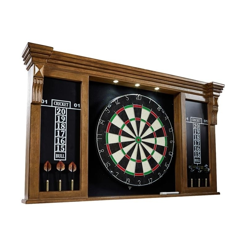 Shop Barrington Woodhaven Premium Bristle Dartboard Cabinet Set