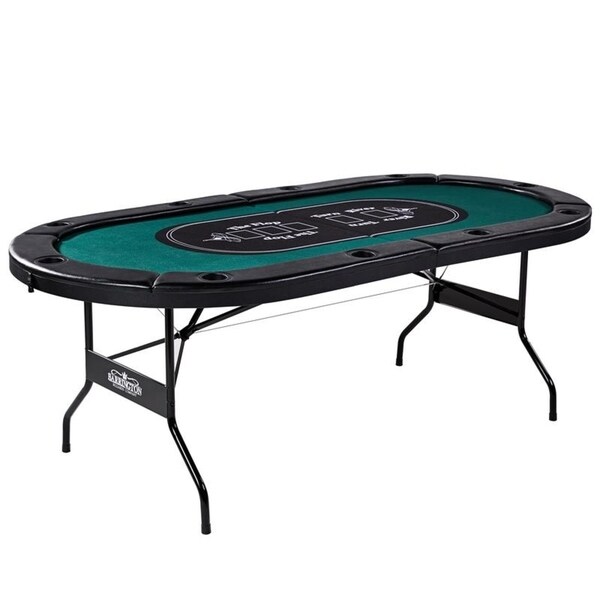 barrington folding poker table