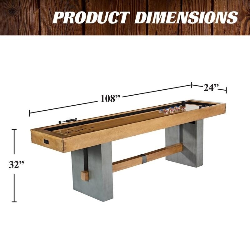 Barrington Urban Collection 9 Ft Shuffleboard Table