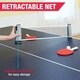 MD Sports Table Tennis Conversion Top with Retractable Net - Blue - Thumbnail 5