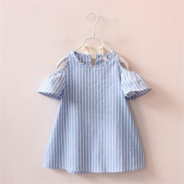 baby off shoulder dress