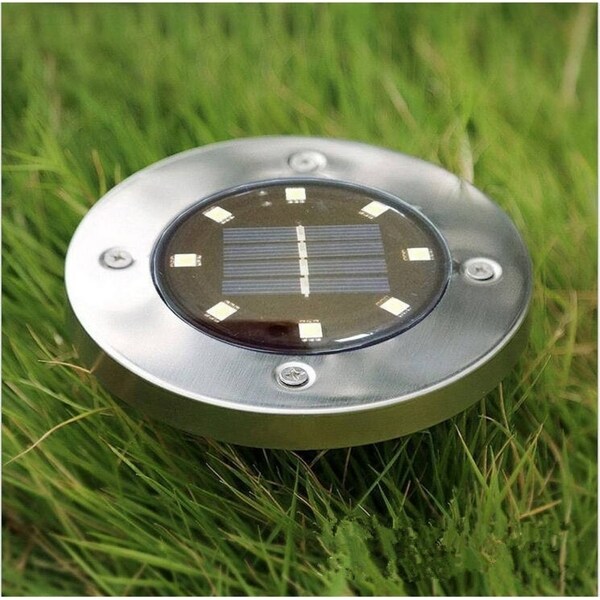 Outdoor Solar Light Led White Light Waterproof Garden Pathway Light
