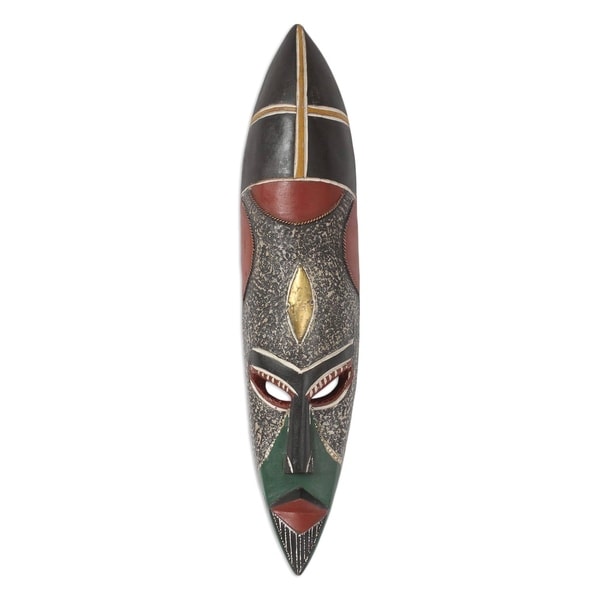 Handmade Protector Wood Mask (Ghana)