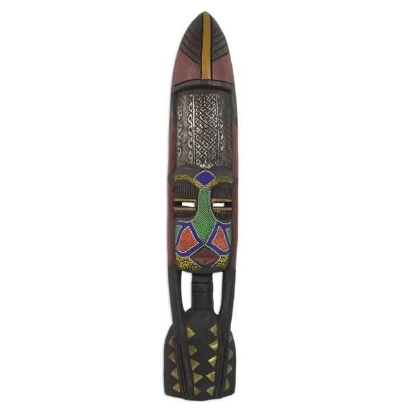 Rana Ta Sa I African Wood Mask - Ghana