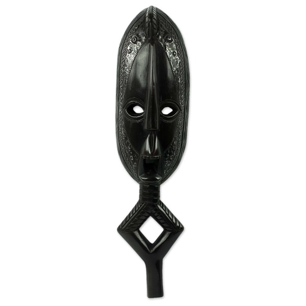 Angels Friend African Wood Mask - Ghana