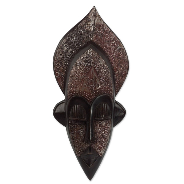 Dan Farmer African Wood Mask - Ghana