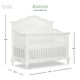 preview thumbnail 9 of 11, Evolur Aurora 5 in 1 Convertible Crib