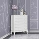 preview thumbnail 1 of 1, Evolur Aurora 5 Drawer Tall Chest