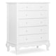 preview thumbnail 3 of 1, Evolur Aurora 5 Drawer Tall Chest