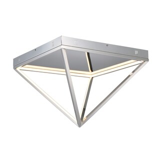 Pyramid 19.75" Wide Steel Flush Mount Ceiling Light