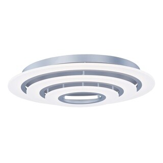 Saturn II 31.5" Wide Aluminum Flush Mount Ceiling Light - matte silver - matte silver