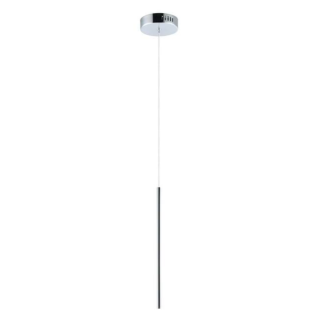 Flute 1" Wide Steel Pendant