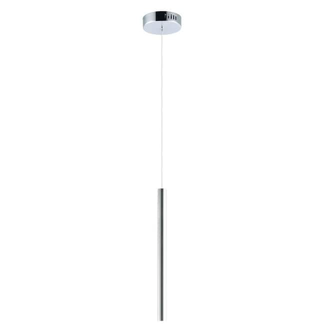 Flute 1.75" Wide Steel Pendant