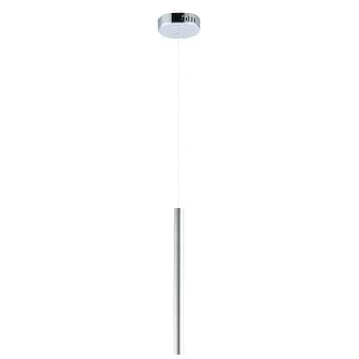 Flute 1.75" Wide Steel Pendant