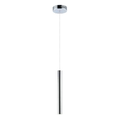 Flute 2.5" Wide Steel Pendant