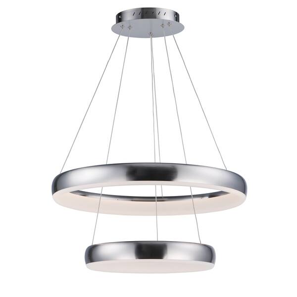 slide 1 of 1, Innertube 23.5" Wide Steel Pendant