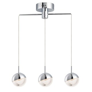 Spot 4" Wide Steel Pendant