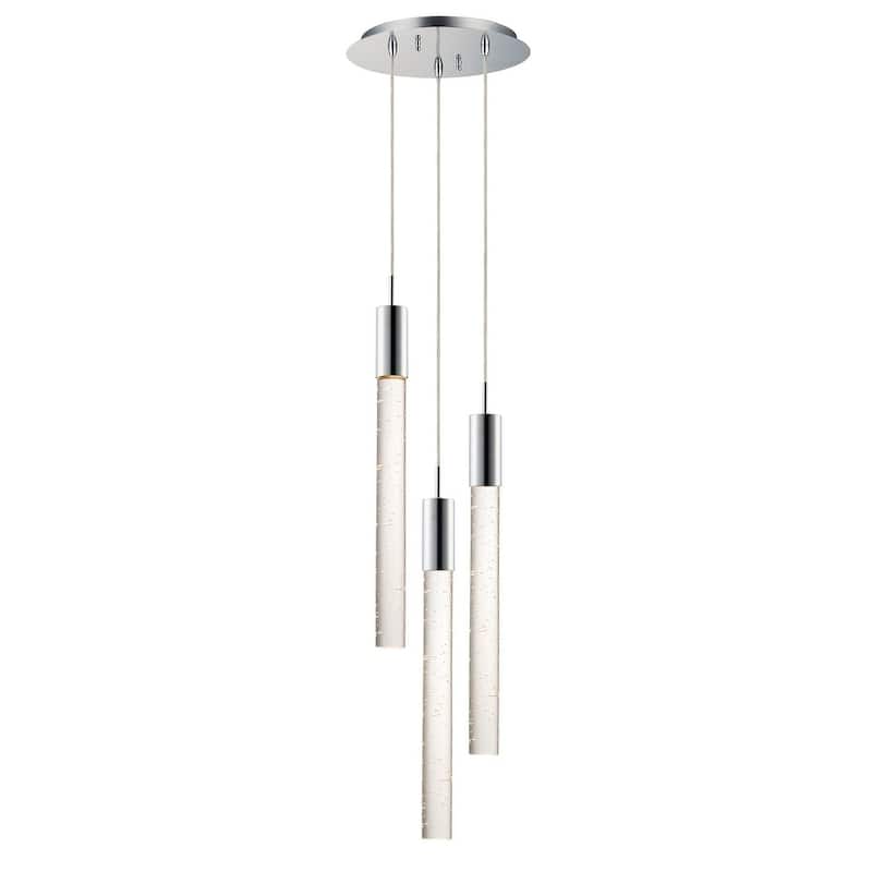 Big Fizz 13" Wide Steel Pendant