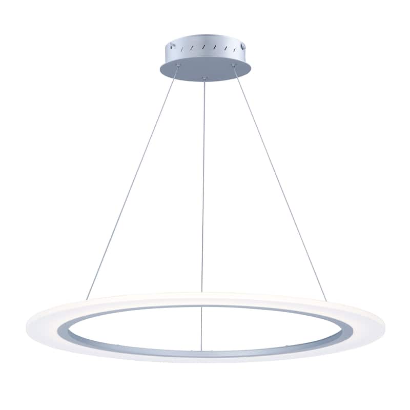 Saturn II 31.5" Wide Aluminum Pendant