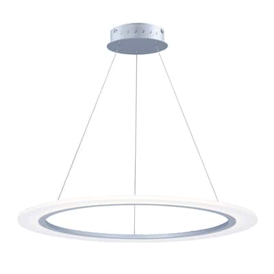 Saturn II 31.5" Wide Aluminum Pendant