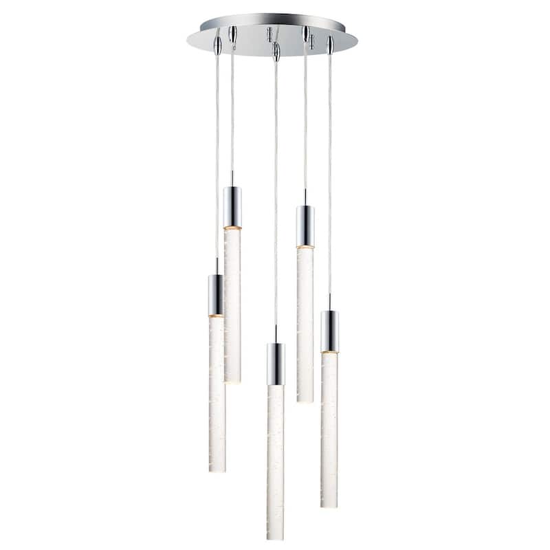 Big Fizz 13" Wide Steel Pendant