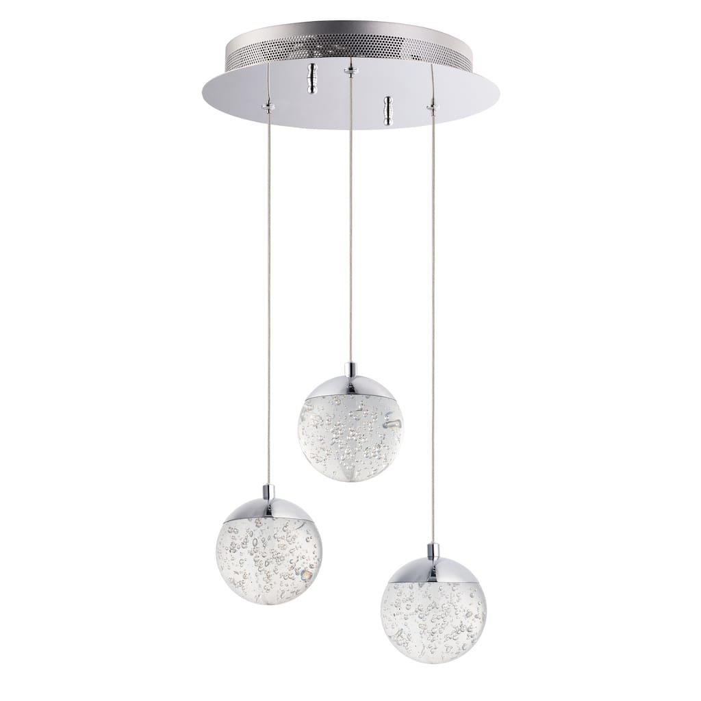 Orb II 11.5" Wide Steel Pendant