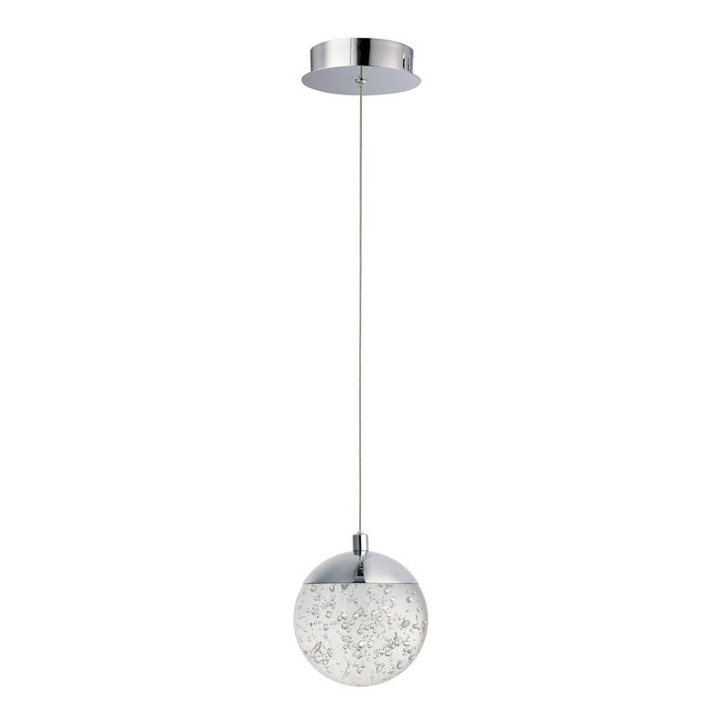 Orb II 5.5" Wide Steel Pendant