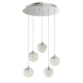 Orb II 15.5" Wide Steel Pendant