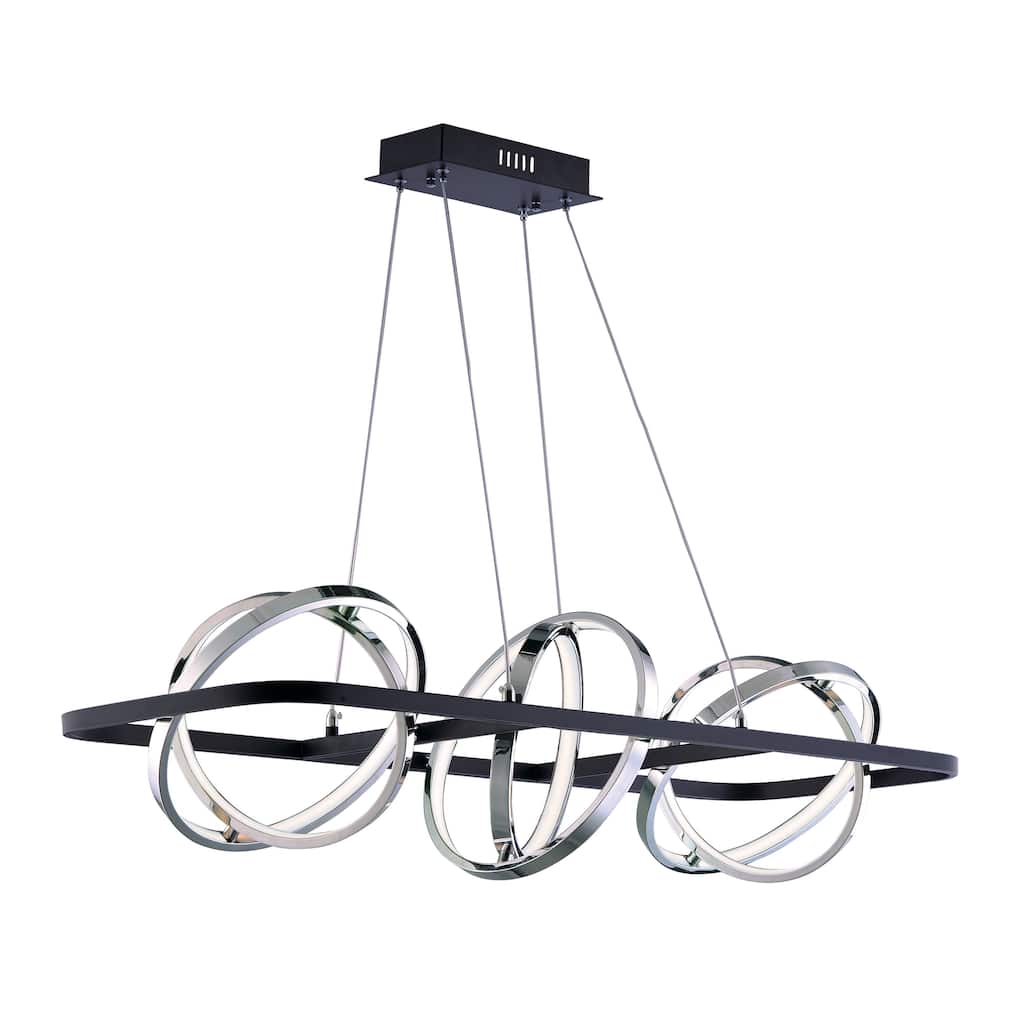 Gyro II 40.5" Wide Metal Island Pendant