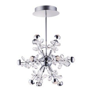 Nova 19" Wide Steel Pendant