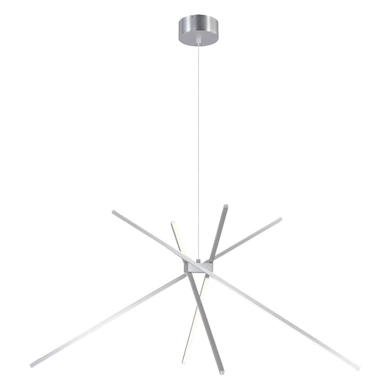 Alumilux Suspension 44.5" Wide Steel Pendant