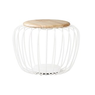 Cage 19.75" Wide Steel Floor Lamp